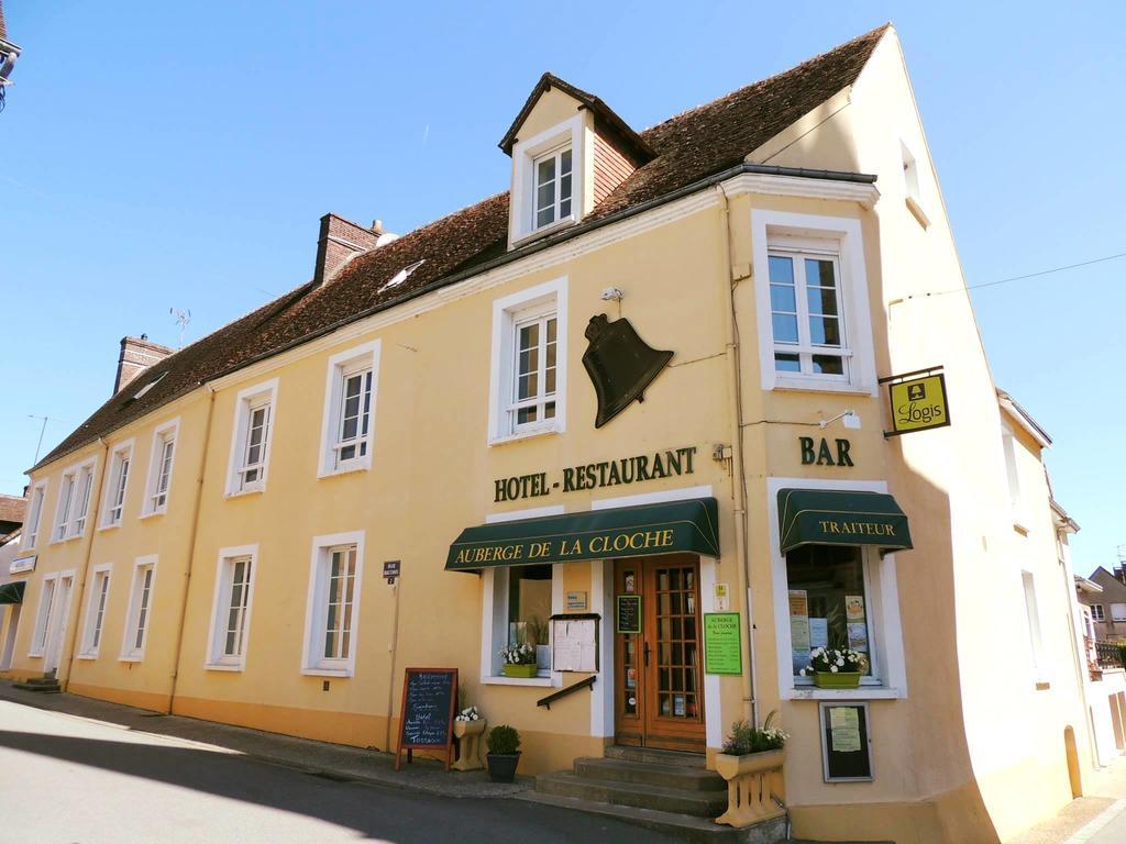 Logis Hotel Restaurant Auberge De La Cloche Le Theil-sur-Huisne Exterior foto